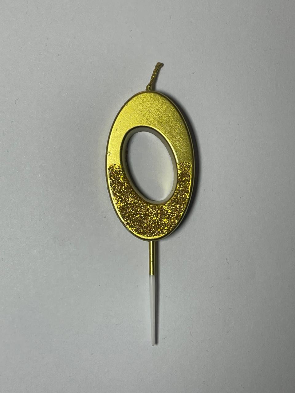 свічка цифра "0"