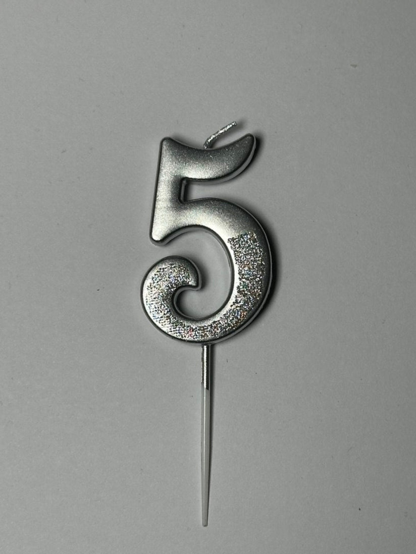 свічка цифра "5"