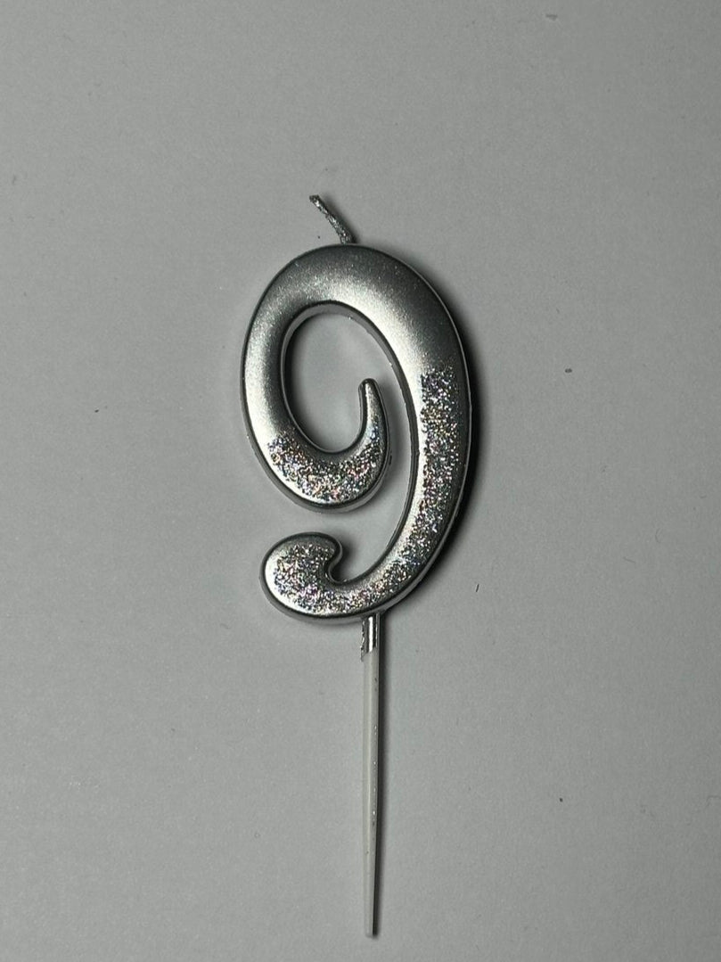 свічка цифра "9"
