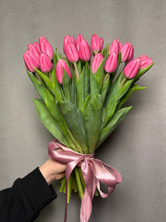 Тюльпан рожевий 25шт